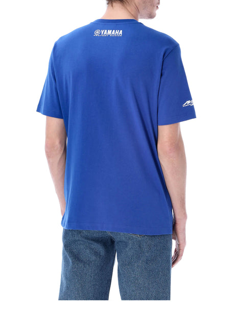 Tricou Fabio Quartararo Yamaha MotoGP Logo albastru
