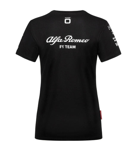 Tricou de echipă damă Alfa Romeo F1 Team negru