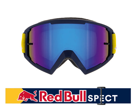 Ochelari de motocros Red Bull Spect WHIP bleumarin cu lentile albastre