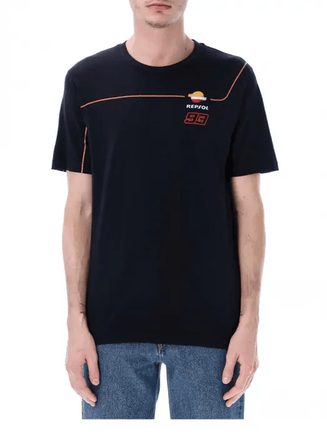 Tricou Repsol Honda X Marc Marquez bleumarin