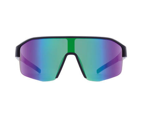 Ochelari de soare Red Bull Spect DUNDEE negri cu lentilă purpuriu-albastră