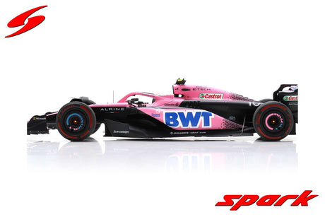 Model Spark BWT Alpine F1 Team A523 Pierre Gasly 1:18 Bahrain GP 2023