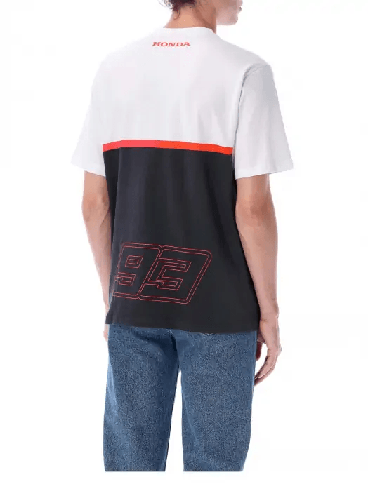 Tricou HRC Honda X Marc Marquez alb