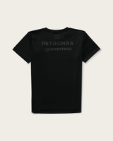 Tricou de echipă damă Mercedes AMG Petronas F1 AMG STEALTH negru