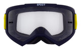Ochelari de motocros Red Bull Spect EVAN albaștri cu lentile transparente