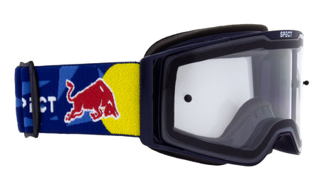 Ochelari de motocros Red Bull Spect TORP albaștri cu lentilă transparentă