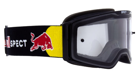 Ochelari de motocros Red Bull Spect TORP negri cu lentilă transparentă