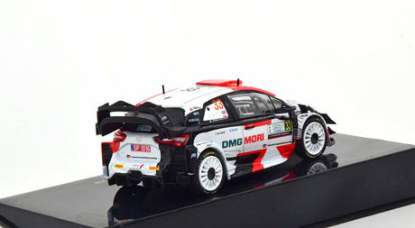 Machetă IXO Toyota Yaris WRC #33 1:43 – Rally Monza 2021, Evans/Martin