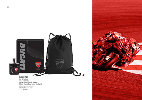 Apă de toaletă Ducati 1926 50 ml + rucsac sport