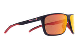 Ochelari de soare Red Bull Spect TAIN negri cu lentile portocalii