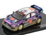 Machetă Ford Puma Rally1, No.7, Rallye WM, Rally Acropolis, Dirty Version, P.-L. Loubet/V.Landais, 2022