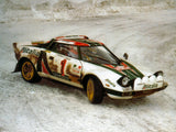 Lancia Stratos HF, No.1, Alitalia, Rallye WM, Rallye Monte Carlo, câștigător Rally Monte Carlo, serie cu figurine, S.Munari/S.Maiga, 1977