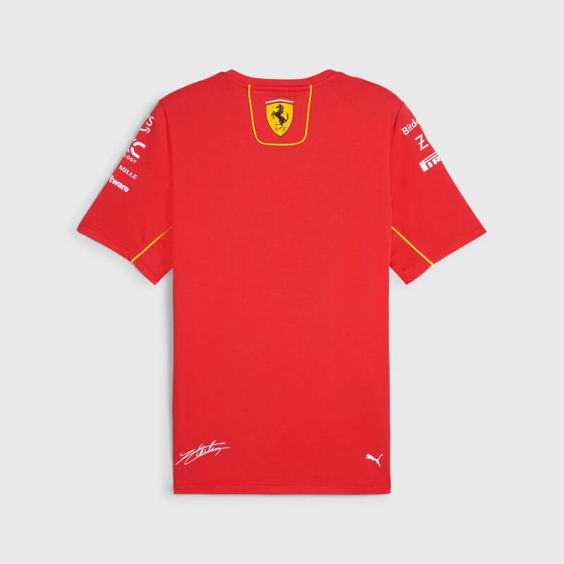 Charles Leclerc team T-shirt – Scuderia Ferrari F1 red