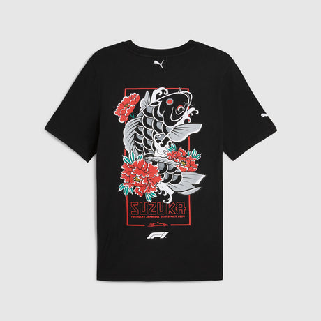 Tricou lifestyle F1 Puma SE Japonia negru
