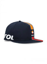 Șapcă de echipă Repsol cu cozoroc drept, bleumarin