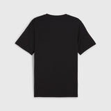 Tricou pentru fani Formula 1 negru cu logo mic Puma