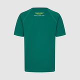 Aston Martin F1 Team LOGO casual T-shirt green