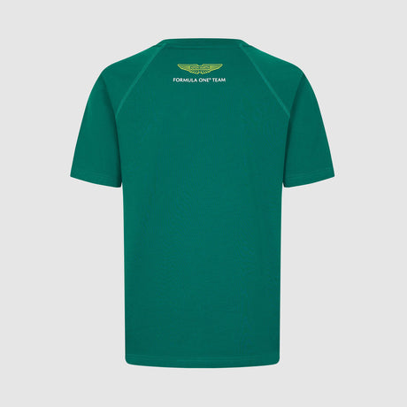 Aston Martin F1 Team LOGO casual T-shirt green