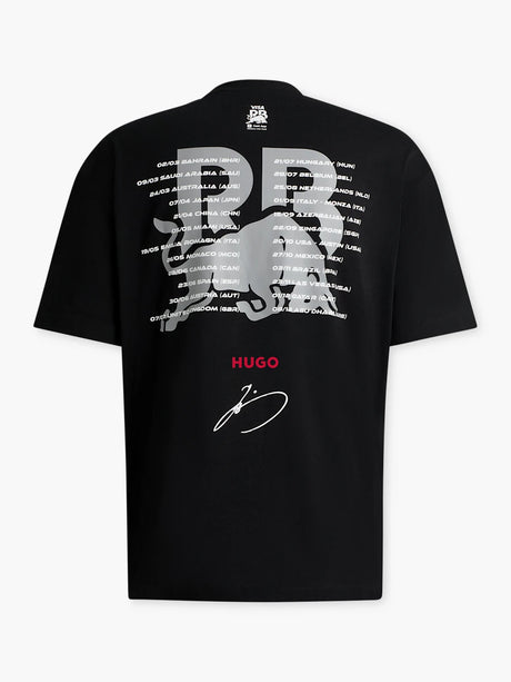 Tricou pentru fani Yuki Tsunoda - Visa Cash App RB - F1 Team negru