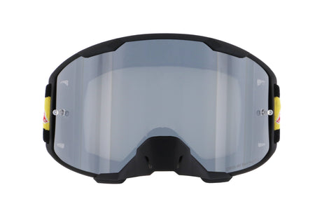 Ochelari de motocros Red Bull Spect STRIVE negri cu lentilă argintie
