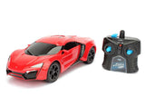 Machetă Fast & Furious Lykan Hypersport cu telecomandă