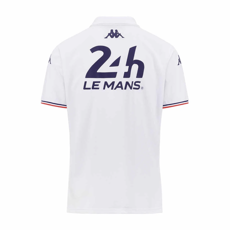 24H Le Mans men's polo shirt Le Mans, white