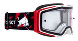Red Bull Spect TORP motocross goggles white and red with clear lens