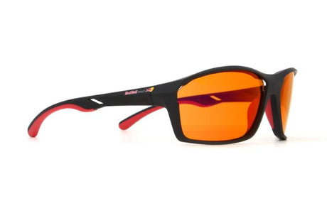 Ochelari de soare Red Bull Spect DRILL negri cu lentile portocalii