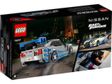 Set LEGO machetă Fast & Furious 2 Nissan Skyline GT-R34