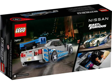 Set LEGO machetă Fast & Furious 2 Nissan Skyline GT-R34