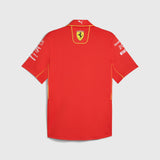 Tricou polo de echipă PRO Scuderia Ferrari F1 roșu