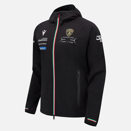 Geacă de vânt de echipă Lamborghini Iron Lynx SC63 – neagră