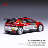 Machetă IXO Škoda Fabia Rally2 2024 N.26 C. Ingram – Rally Monte Carlo