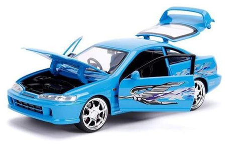Machetă Fast & Furious Mia's Acura Integra Type R albastră