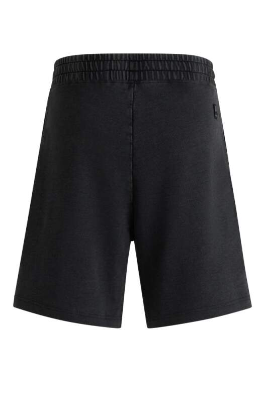 Pantaloni scurți casual HUGO - Racing Bulls cu logo gri închis