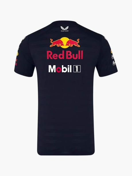 Oracle Red Bull Racing team T-shirt with sponsor logos