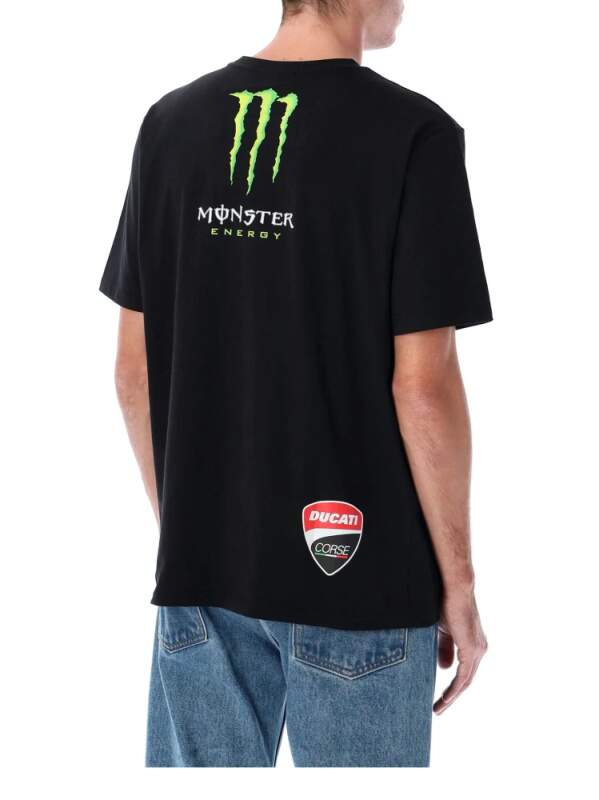 Tricou pentru fani Ducati Corse - Monster Energy cu logo