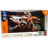 Machetă motocicletă KTM SX 450 S-F Antonio Cairoli Legend