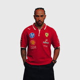 Tricou polo de echipă Scuderia Ferrari F1 2025 SE China
