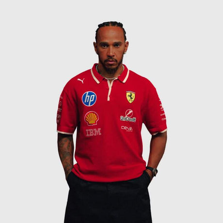 Scuderia Ferrari F1 2025 SE China team polo shirt