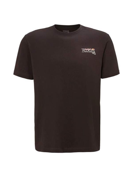 Tricou pentru fani Red Bull Ring CIRCUIT negru cu motiv RRI