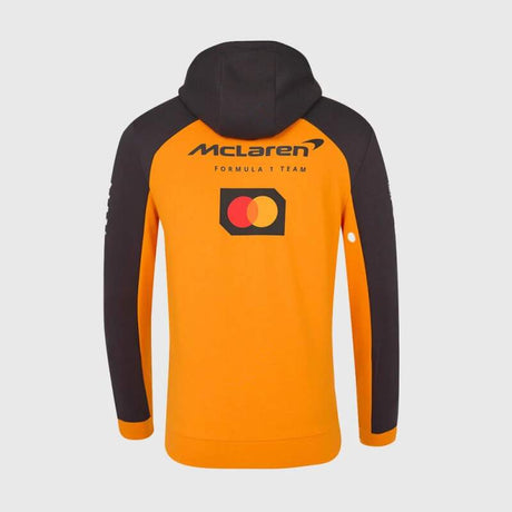 Hanorac de echipă cu glugă McLaren F1 cu logo-urile sponsorilor