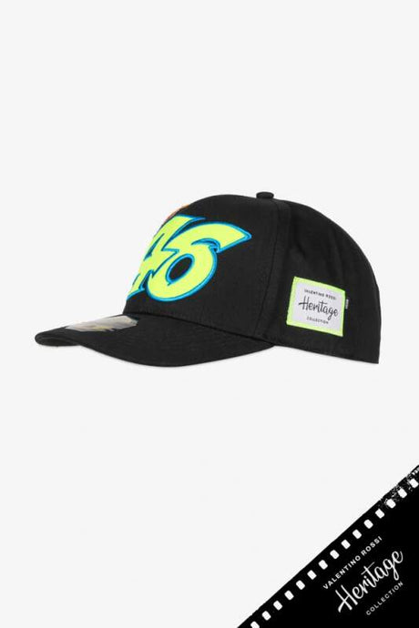VR46 Valentino Rossi cap - Heritage black