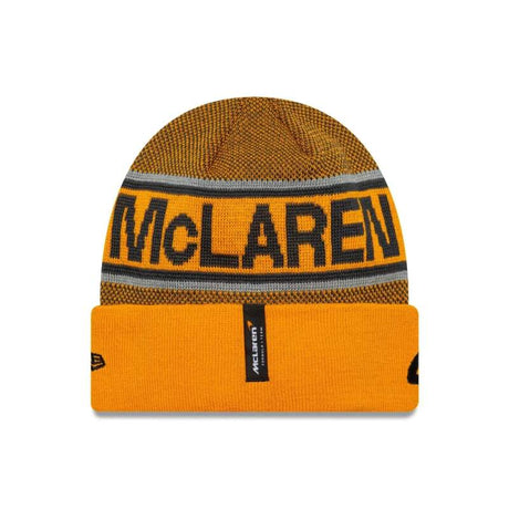 Lando Norris team winter beanie - McLaren F1, orange
