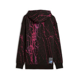 Hanorac Puma Formula 1 Splash – negru/roz