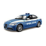 Machetă Bburago kit de asamblare Alfa Romeo Giulia Polizia