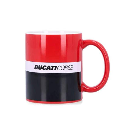 Cană pentru fani Ducati Corse cu logo
