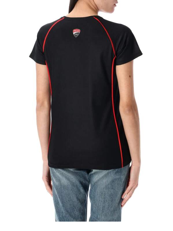 Tricou casual de damă Ducati Corse cu inscripție