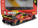 Machetă BBurago Ferrari 499P #50 Winner Le Mans 2024