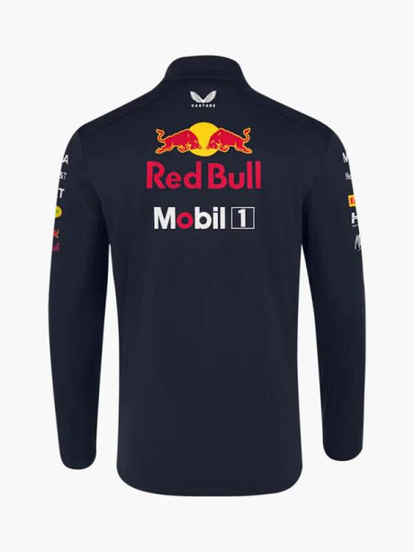 Geacă softshell de echipă Oracle Red Bull Racing cu logo-urile sponsorilor